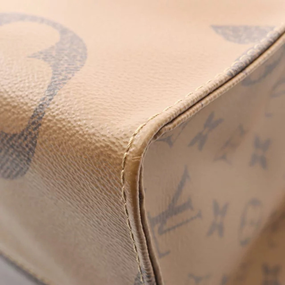 Louis Vuitton Bag Beige Brown Tote OnTheGo Giant Canvas Monogram - Picture 7 of 7